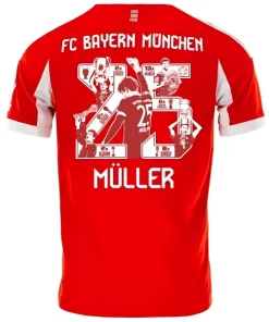 Muller #25 - Bayern Múnich Camiseta 2025 2026 Casa Roja - Camiseta Bayern Múnich 2026 | PTDHMALL