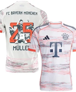 Muller #25 - Bayern Múnich Camiseta 2025 2026 Segunda Blanca - Camiseta Bayern Múnich 2026 | PTDHMALL