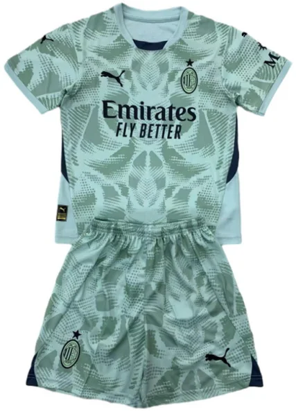AC Milan Conjunto 2024 2025 Portero Verde - AC Milan Barata | PTDHMALL