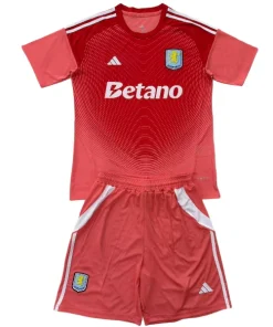 Aston Villa Conjunto 2025 2026 Portero Rojo - Aston Villa Barata | PTDHMALL