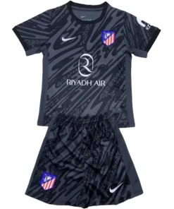 Atlético Madrid Conjunto 2024 2025 Portero Negro - Equipacion Atletico Madrid | PTDHMALL