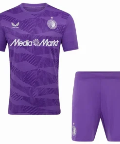 Conjunto 2025 2026 Portero Púrpura - Feyenoord Rotterdam Niños Barata | PTDHMALL