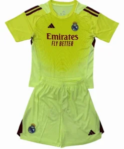 Real Madrid Conjunto 2025 2026 Portero Amarillo - Real Madrid Barata | PTDHMALL