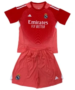 Real Madrid Conjunto 2025 2026 Portero Rojo - Real Madrid Barata | PTDHMALL