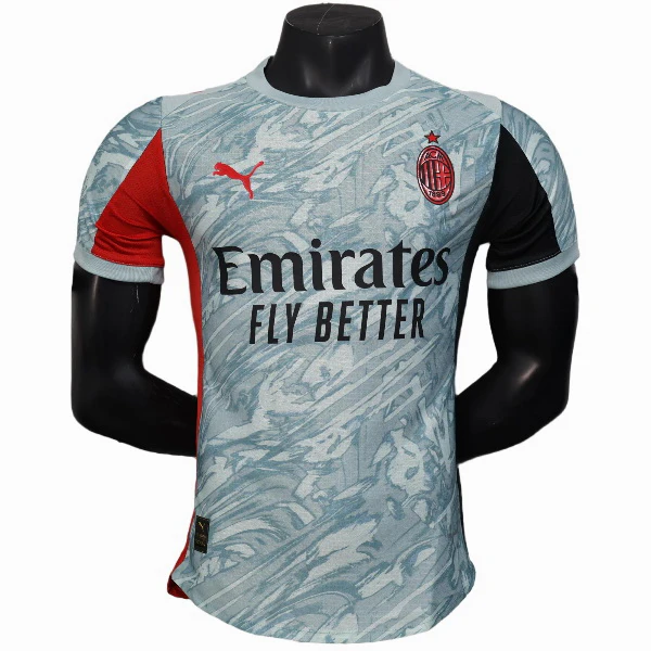 AC Milan Camiseta Edición Jugadores 2025 2026 Portero Azul - Camiseta Serie A AC Milan | PTDHMALL