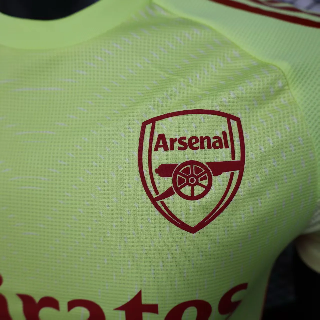 Arsenal Camiseta Edición Jugadores 2025 2026 Portero Amarilla - Camiseta Arsenal | PTDHMALL