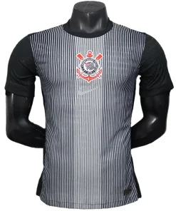 Corinthians Paulista Camiseta Edición Jugadores 2025 2026 Portero Gris | PTDHMALL