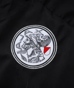 Ajax Rompevientos 2025 2026 Negro - Portero Ajax | PTDHMALL