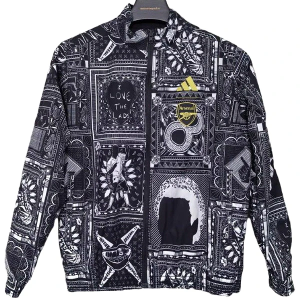 Arsenal Rompevientos 2023 2024 Negro - Arsenal Barata | PTDHMALL