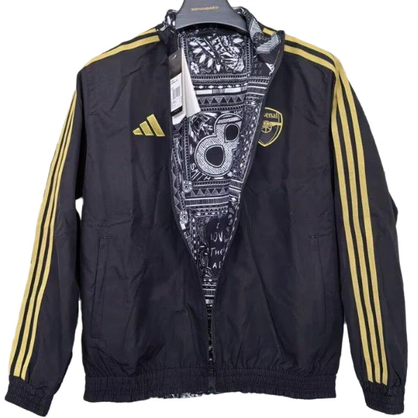 Arsenal Rompevientos 2023 2024 Negro - Arsenal Barata | PTDHMALL