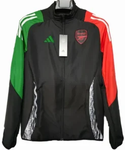 Arsenal Chandal Rompevientos 2024 2025 Negro - Camisetas De Futbol Retro | PTDHMALL
