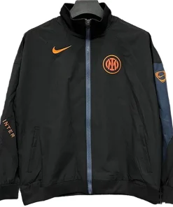 Inter Milán Rompevientos 2025 2026 Negro - Inter Milán Barata | PTDHMALL