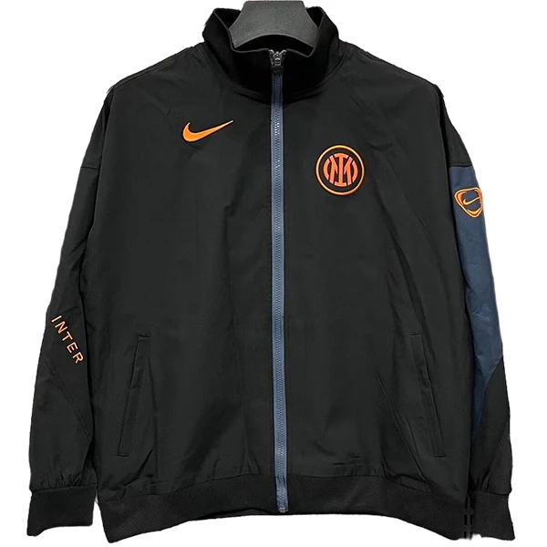 Inter Milán Rompevientos 2025 2026 Negro - Inter Milán Barata | PTDHMALL