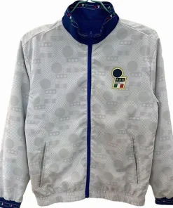 Italia Rompevientos 2025 Blanco - Equipación Italia | PTDHMALL
