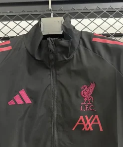 Liverpool Rompevientos 2025 2026 Negro - Liverpool Barata | PTDHMALL