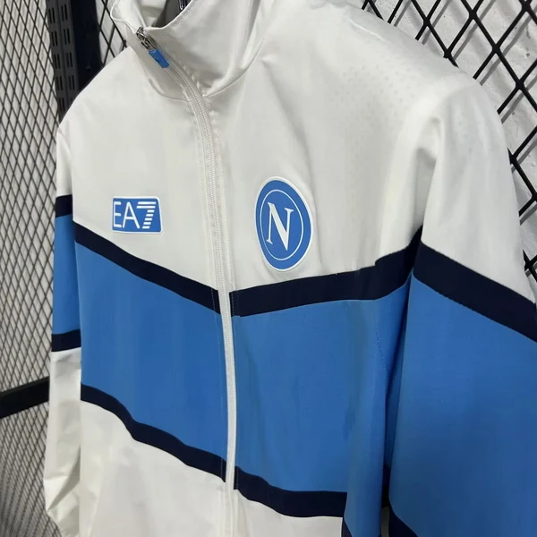 Rompevientos 2025 2026 Blanco - Ssc Napoli Equipacion | PTDHMALL