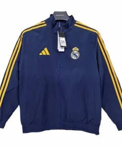 Real Madrid Rompevientos 2025 2026 Azul - Real Madrid Barata | PTDHMALL