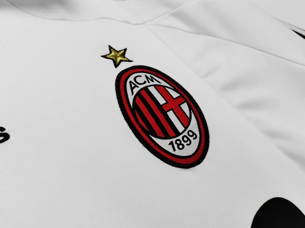 AC Milan Camiseta 2007 2008 Segunda Blanca - Camiseta Ac Milan | PTDHMALL