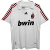 AC Milan Camiseta 2007 2008 Segunda Blanca - Camiseta Ac Milan | PTDHMALL