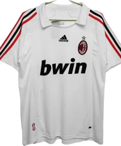 AC Milan Camiseta 2007 2008 Segunda Blanca - Camiseta Ac Milan | PTDHMALL