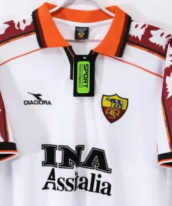 AS Roma Camiseta Segunda Blanca - Camiseta As Roma | PTDHMALL