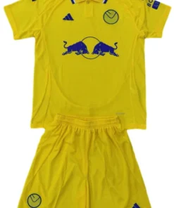 Leeds United Conjunto 2024 2025 Segunda Amarillo - Leeds United Barata | PTDHMALL