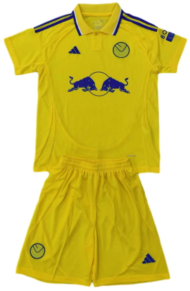 Leeds United Conjunto 2024 2025 Segunda Amarillo - Leeds United Barata | PTDHMALL