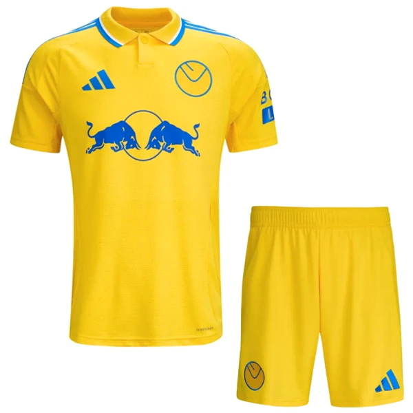 Leeds United Conjunto 2024 2025 Segunda Amarillo - Leeds United Barata | PTDHMALL