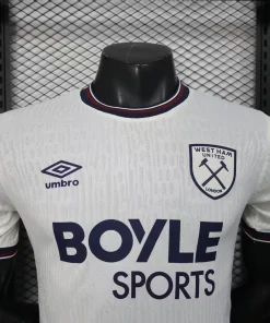 West Ham United Camiseta Edición Jugadores 2025 2026 Segunda Blanca - Camiseta West Ham United | PTDHMALL