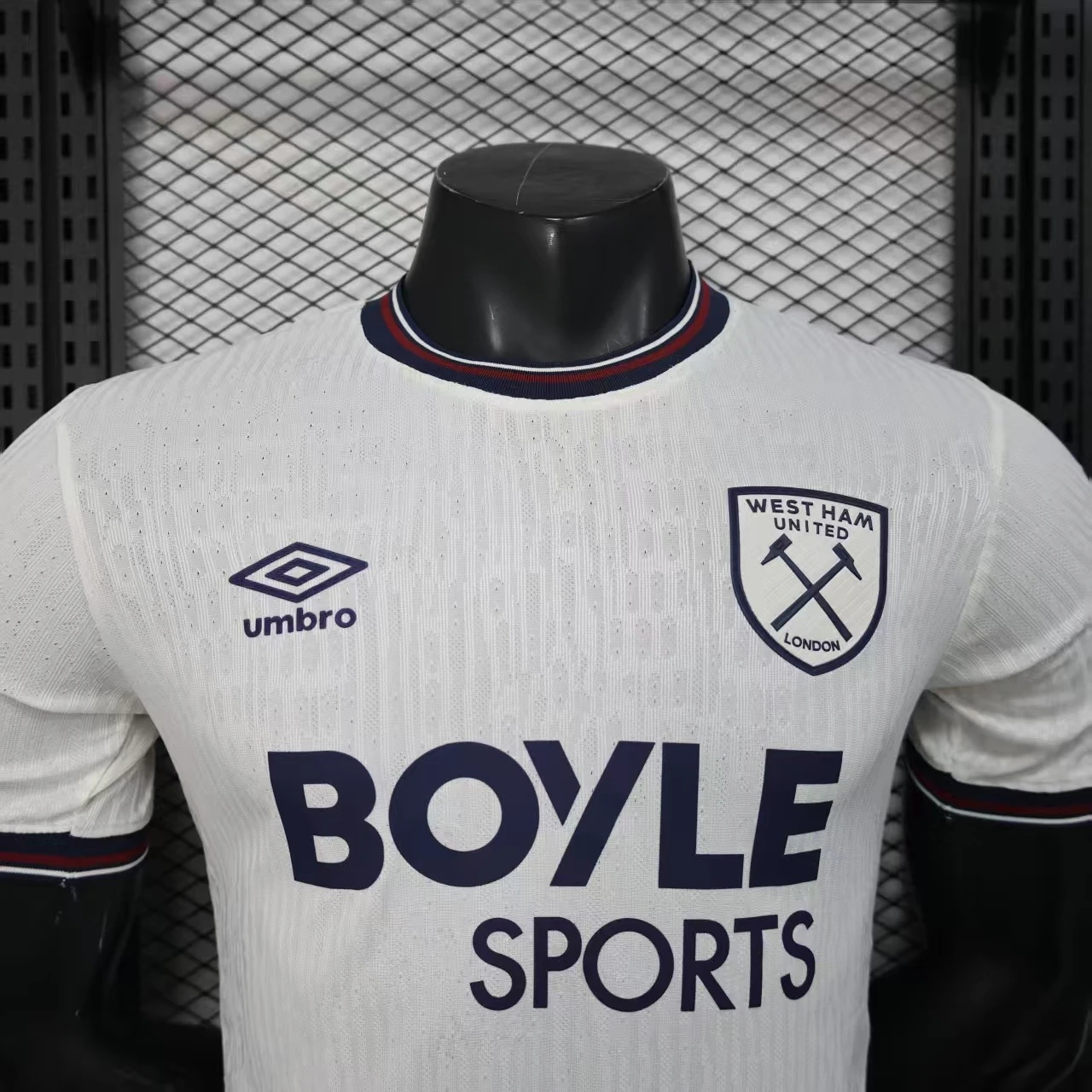 West Ham United Camiseta Edición Jugadores 2025 2026 Segunda Blanca - Camiseta West Ham United | PTDHMALL