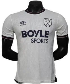 West Ham United Camiseta Edición Jugadores 2025 2026 Segunda Blanca - Camiseta West Ham United | PTDHMALL
