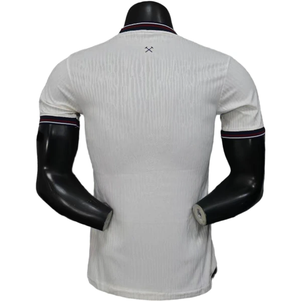 West Ham United Camiseta Edición Jugadores 2025 2026 Segunda Blanca - Camiseta West Ham United | PTDHMALL