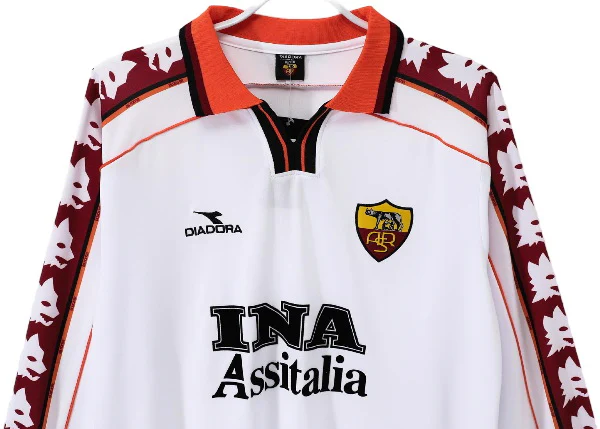 AS Roma Camiseta Segunda Blanca - Camiseta As Roma | PTDHMALL