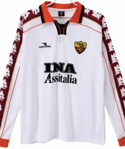 AS Roma Camiseta Segunda Blanca - Camiseta As Roma | PTDHMALL
