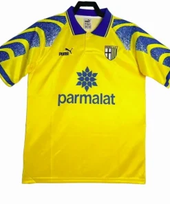 Parma Camiseta Segunda Amarilla - Camiseta Real Madrid Parmalat | PTDHMALL