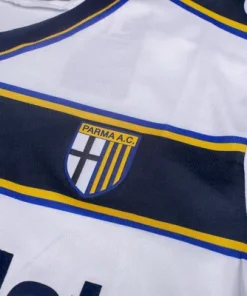Parma Camiseta 2002 2003 Segunda Blanca - Camiseta Real Madrid Parmalat | PTDHMALL