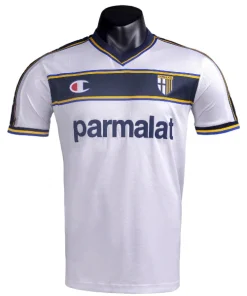 Parma Camiseta 2002 2003 Segunda Blanca - Camiseta Real Madrid Parmalat | PTDHMALL
