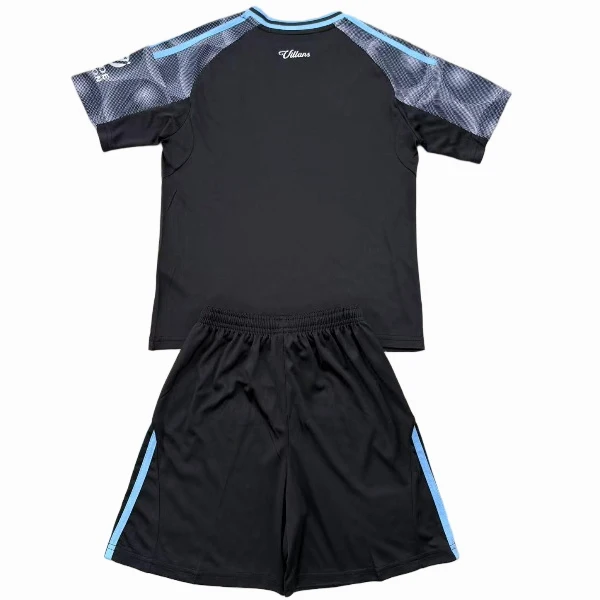 Aston Villa Conjunto 2025 2026 Segunda Negro - Aston Villa Barata | PTDHMALL