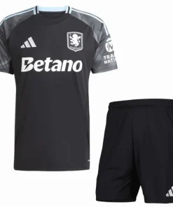 Aston Villa Conjunto 2025 2026 Segunda Negro - Aston Villa Barata | PTDHMALL