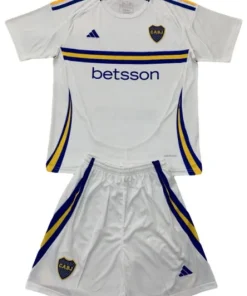 Boca Juniors Conjunto 2024 2025 Segunda Blanco - Boca Juniors Barata | PTDHMALL