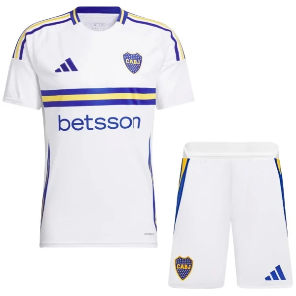 Boca Juniors Conjunto 2024 2025 Segunda Blanco - Boca Juniors Barata | PTDHMALL