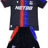Crystal Palace Conjunto 2024 2025 Segunda Negro - Crystal Palace Barata | PTDHMALL