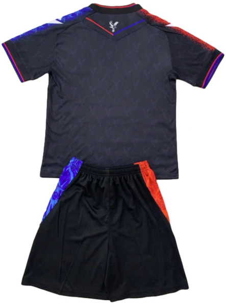 Crystal Palace Conjunto 2024 2025 Segunda Negro - Crystal Palace Barata | PTDHMALL
