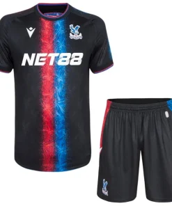 Crystal Palace Conjunto 2024 2025 Segunda Negro - Crystal Palace Barata | PTDHMALL
