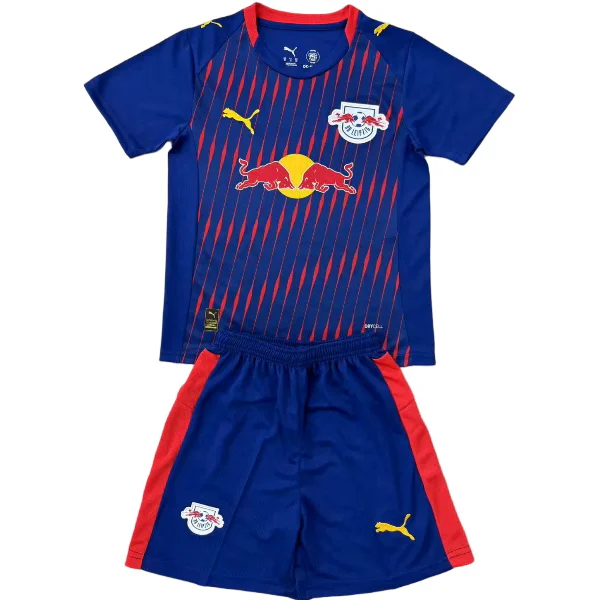 RB Leipzig Conjunto 2025 2026 Segunda Azul - Camiseta Rb Leipzig | PTDHMALL