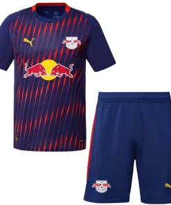 RB Leipzig Conjunto 2025 2026 Segunda Azul - Camiseta Rb Leipzig | PTDHMALL