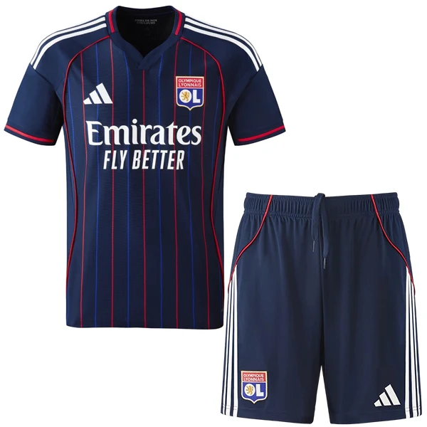 Lyon Conjunto 2025 2026 Segunda Azul - Lyon Barata | PTDHMALL