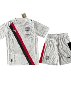 Manchester City Conjunto 2025 2026 Segunda Blanco - Manchester City Barata | PTDHMALL