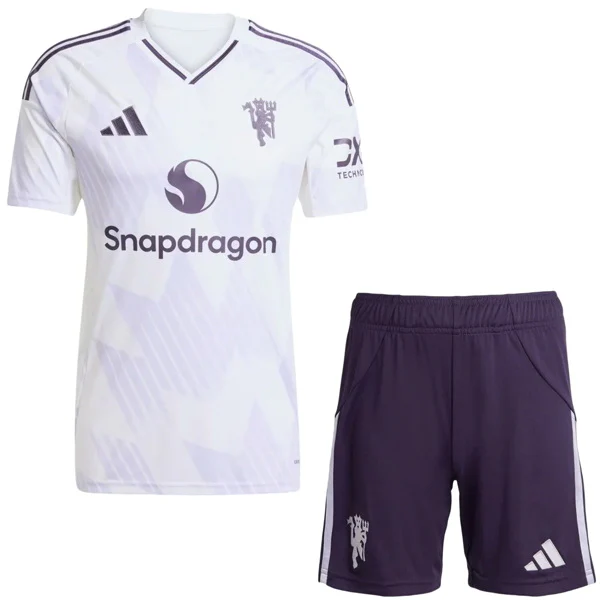Manchester United Conjunto 2025 2026 Segunda Blanco - Manchester United Barata | PTDHMALL