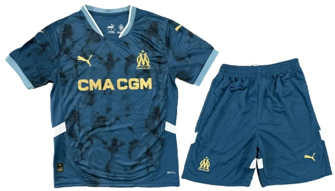 Marsella Conjunto 2024 2025 Segunda Azul - Marsella Barata | PTDHMALL